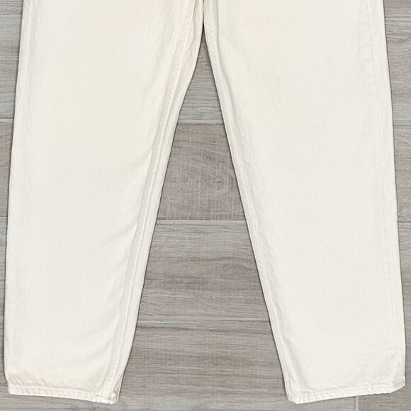 Mother SNACKS! High Waisted Double Stack Ankle Jeans in Natural Size 25 - Picture 6 of 14